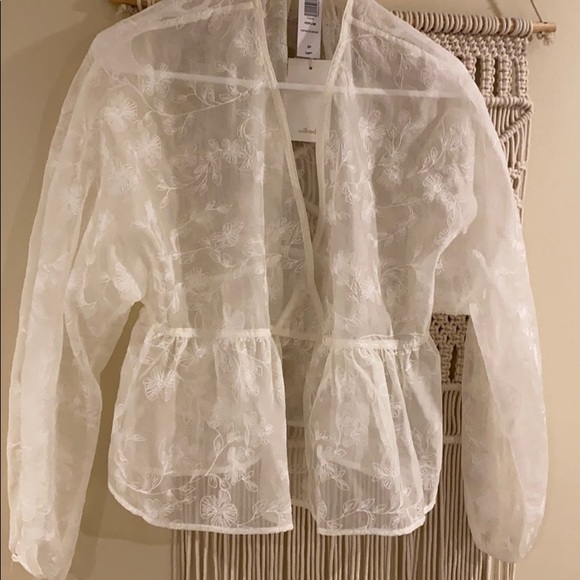 Wilfred Tops - NWT WILFRED PEPLUM BLOUSE